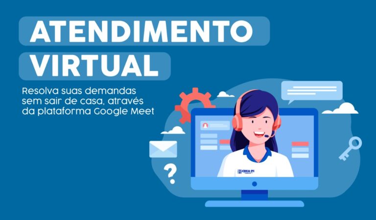 Crea-PI lança Atendimento virtual para os profissionais