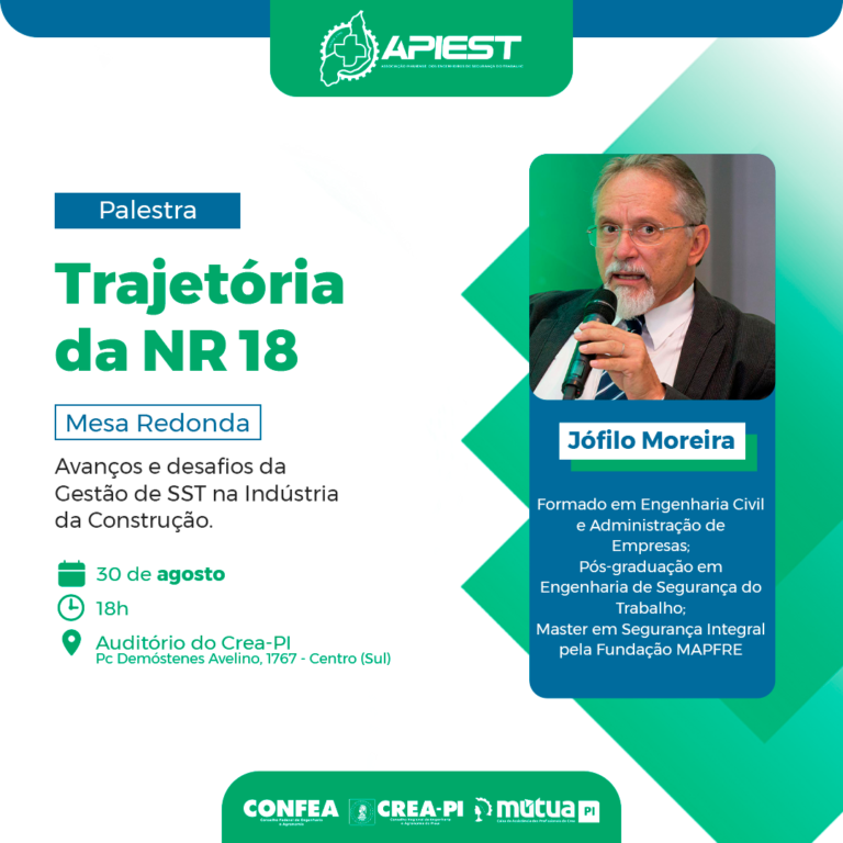 Trajetória da NR 18 com Jófilo Moreira