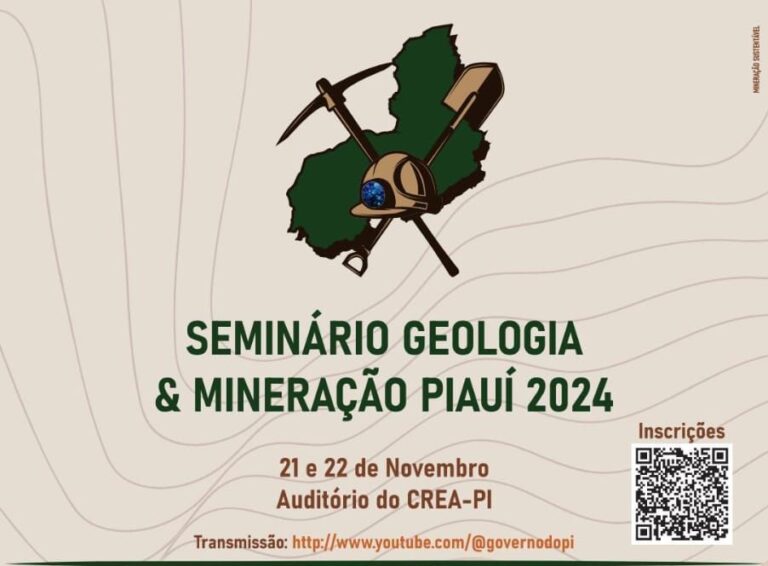 AGEPI realizará Seminário de Geologia e Mineração. Veja a programação!