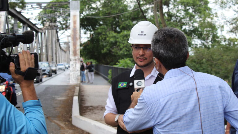 Via da Ponte Metálica passa por vistoria do CREA-PI